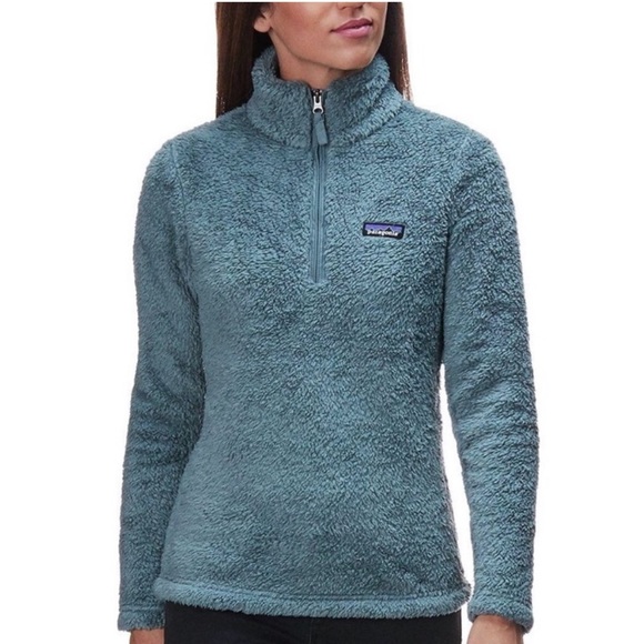 Patagonia Jackets & Blazers - Patagonia Women’s Los Gatos Fleece Pullover 1/4 Zip Shadow Blue Small Outdoors